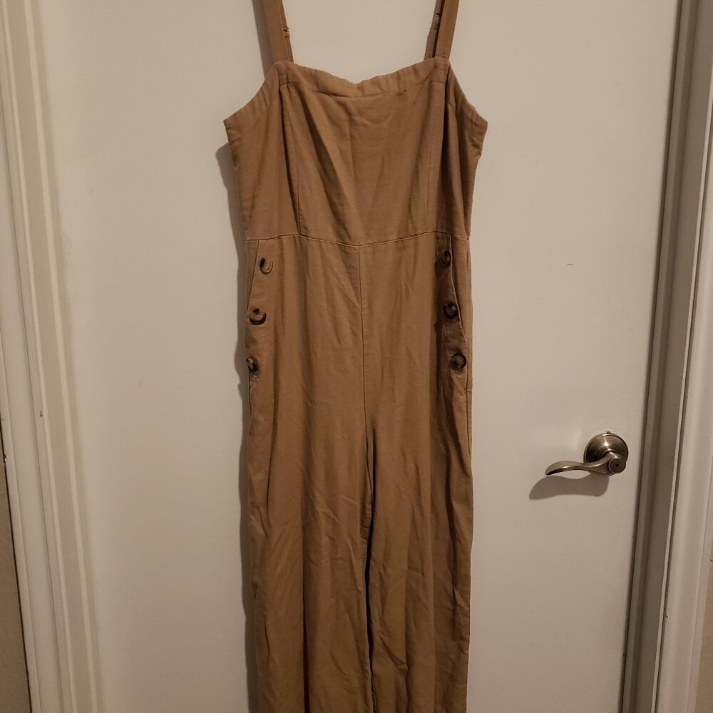 Woman Casual,Tan Romper- Large!